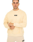 Off-Duty Crew Neck - Beige
